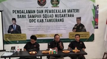 Squad Nusantara Kab Tangerang Gelar Pelatihan Bank Sampah