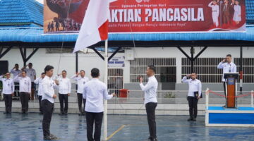 Rutan Kelas I Medan Gelar Upacara Peringatan Hari Kesaktian Pancasila