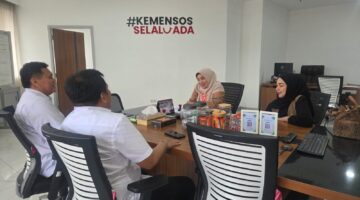 Upaya Percepatan Bantuan Pascabencana dan Validasi Data, Kadis Sosial Aceh Tenggara Temui Pihak Kemensos di Jakarta