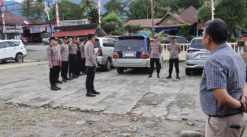 Tak Sekadar Apel, Kapolres Aceh Tenggara Cek Langsung Kesiapan Polsek Badar Pastikan Siap Layani Masyarakat